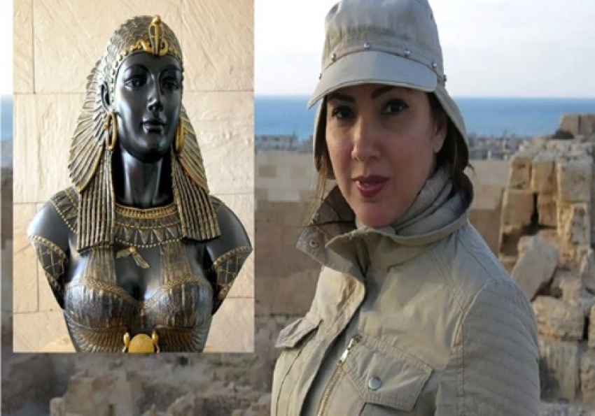 Hallan 32 mapas antiguos para buscar tumba de Cleopatra gracias a arqueóloga dominicana