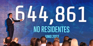 Continua línea creciente de turista en el país.