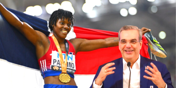 El presidente Luis Abinader felicitó a Marileidy Paulino «llena de orgullo a toda la nación».